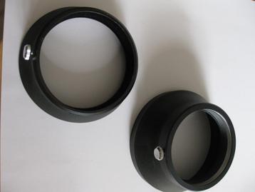 2x CANON Rubber zonnekap, metalen klemschroef W-6-B +S60 beschikbaar voor biedingen