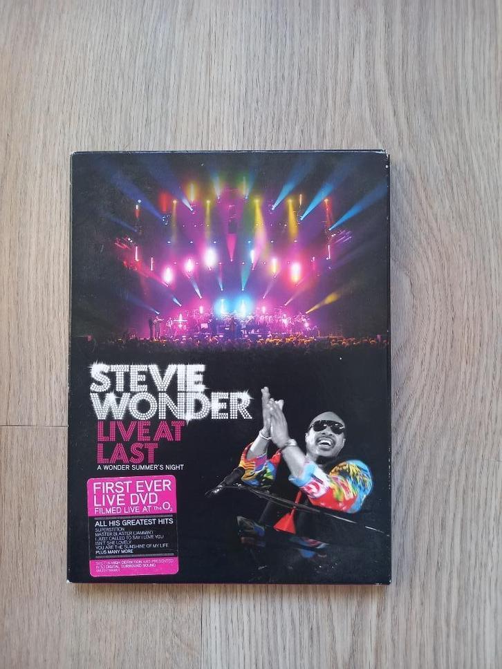 DVD Stevie Wonder: live at last, Cd's en Dvd's, Dvd's | Muziek en Concerten, Zo goed als nieuw, Muziek en Concerten, Alle leeftijden