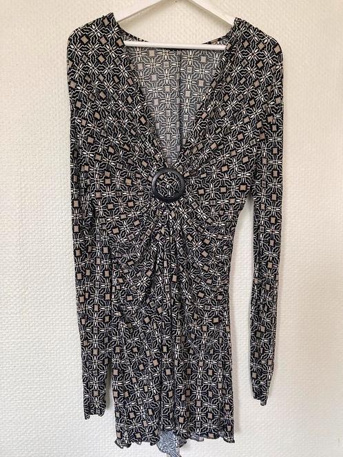 NICOWA Jurk Maat 42, Kleding | Dames, Jurken, Zo goed als nieuw, Maat 42/44 (L), Overige kleuren, Boven de knie, Verzenden