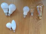 losse LED lampen zo goed als NIEUW E14 + E27 fittingen, Led-lamp, Minder dan 30 watt, Zo goed als nieuw, E27 (groot)