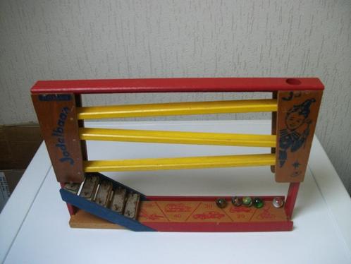Knikkerbaan met trapje Homas, Kinderen en Baby's, Speelgoed | Houten speelgoed, Gebruikt, Overige typen, Ophalen of Verzenden