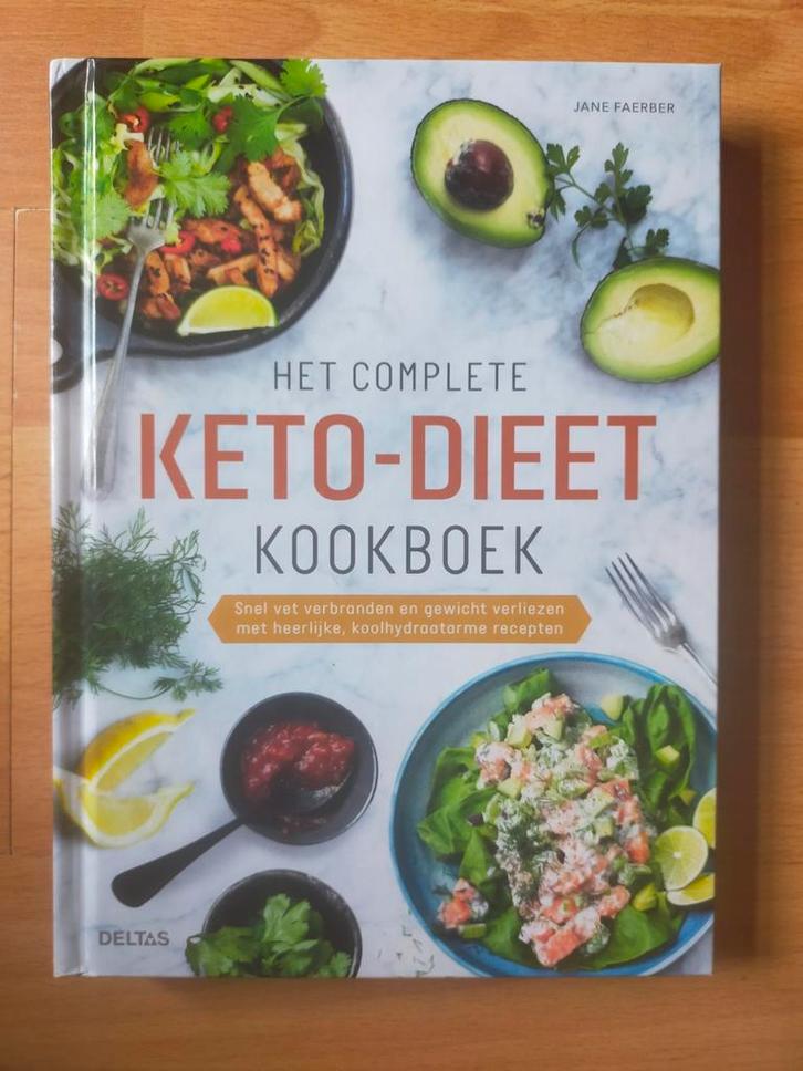 Het Complete KETO-dieet kookboek (als nieuw), Boeken, Kookboeken, Zo goed als nieuw, Ophalen of Verzenden