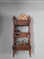 Rustiek Wandrek van Steenmal - Hout, Ophalen of Verzenden
