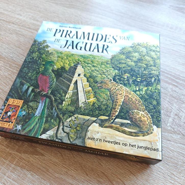 De Piramides van de Jaguar (NL), Hobby en Vrije tijd, Gezelschapsspellen | Bordspellen, Gebruikt, Een of twee spelers, Ophalen of Verzenden