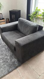 Antracietkleurige Love Seat - Comfortabel!, Ophalen, Gebruikt, Eenpersoons, 75 tot 100 cm