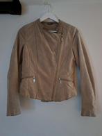 Suede jasje hema maat M beige, Maat 38/40 (M), Beige, Ophalen of Verzenden, Zo goed als nieuw
