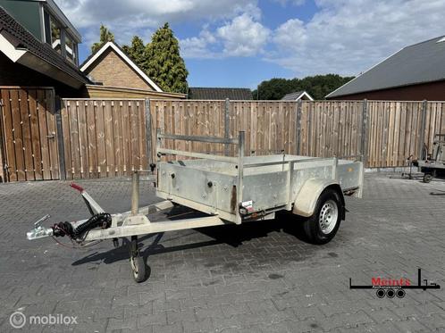 Anssems BSX bakwagen enkelasser 250x130 1300KG, Auto diversen, Aanhangers en Bagagewagens, Gebruikt