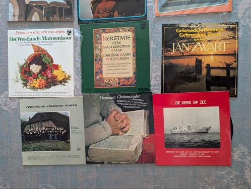 Zeldzame collectie christelijke koor- en samenzang LP’s – 24, Cd's en Dvd's, Vinyl | Wereldmuziek, Zo goed als nieuw, Ophalen