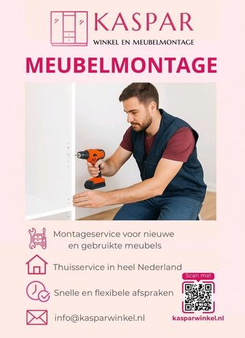 Kledingkast montageservice, voor nieuwe en gebruikte meubel beschikbaar voor biedingen