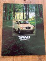 Saab 96 GL autofolder 1979 brochure, Ophalen of Verzenden, Zo goed als nieuw, Overige merken