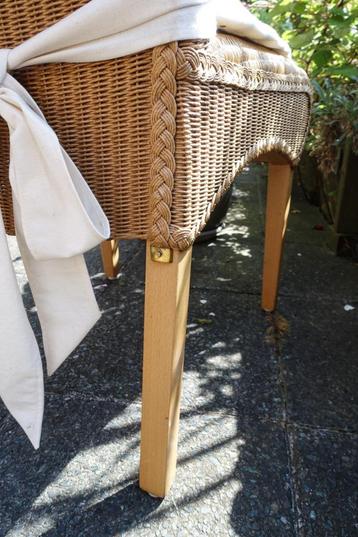 6 sfeervolle lounge stoelen in Ibiza stijl - loom - 25,- pst beschikbaar voor biedingen