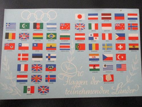 3e Rijk postkaart - Olympiade 1936 #2, Verzamelen, Ansichtkaarten | Themakaarten, 1920 tot 1940, Politiek en Historie, Verzenden