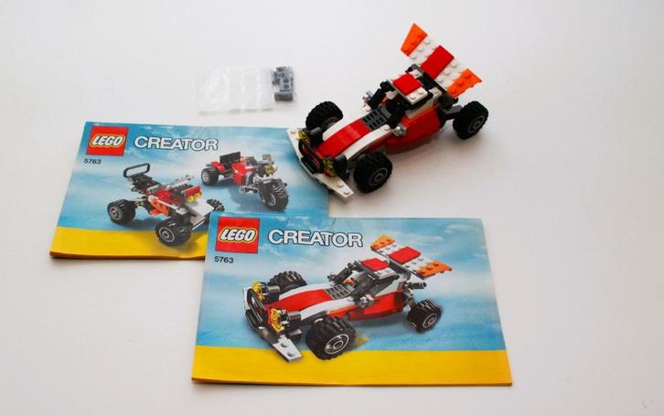 Lego creator buggie nr. 5763, Kinderen en Baby's, Speelgoed | Duplo en Lego, Zo goed als nieuw, Lego, Complete set, Ophalen of Verzenden
