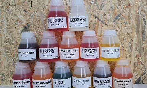 Dip Soak 250ml Aanbieding!!!!, Watersport en Boten, Hengelsport | Karpervissen, Nieuw, Overige typen, Ophalen of Verzenden