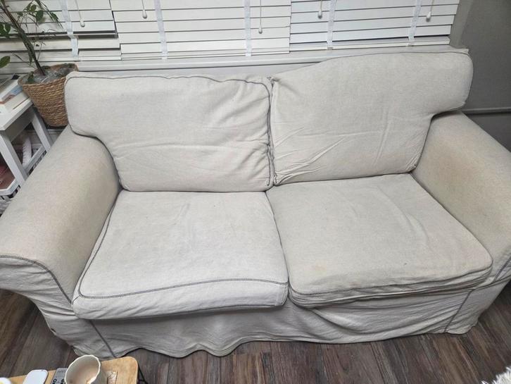 Ikea Ektorp bank - 2-zits, Huis en Inrichting, Banken | Sofa's en Chaises Longues, Gebruikt, Tweepersoons, 150 tot 200 cm, 75 tot 100 cm