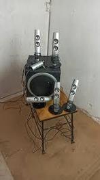 Wavemaster mx5  surroundset, Audio, Tv en Foto, Luidsprekers, Gebruikt, 120 watt of meer, Front, Rear of Stereo speakers, Ophalen