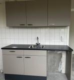 Keuken, Ophalen of Verzenden, Zo goed als nieuw, Grijs, Enkelwandige keuken