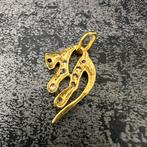 18k gouden hanger panter model, Sieraden, Tassen en Uiterlijk, Kettinghangers, Ophalen of Verzenden, Zo goed als nieuw, Goud