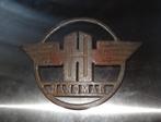 Hanomag Zeer Oud Metalen Neus Embleem 17 x 12 Centimeter, Verzenden, Gebruikt, Auto's