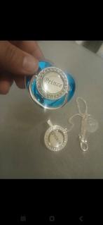 Baby speen zilver blauw Prins, Ophalen, Nieuw, Overige typen