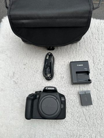 Canon EOS 2000D Body compleet beschikbaar voor biedingen