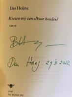 Gesigneerd, Bas Heijne, Moeten we van elkaar houden?, Ophalen of Verzenden, Nieuw, Bas Heijne, Nederland