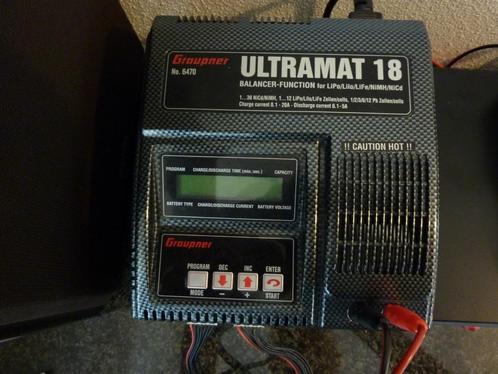 GRAUPNER UTRAMAT 18 LADER, Hobby en Vrije tijd, Modelbouw | Radiografisch | Overige, Zo goed als nieuw, Ophalen of Verzenden