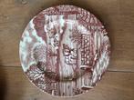 BROADHURST staffordshire Ironstone Bord Bruin, Antiek en Kunst, Ophalen of Verzenden