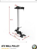 ATX Wall pulley / cable station, Ophalen, Zo goed als nieuw, Metaal, Krachtstation