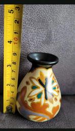 Plateel aardewerk klein vaasje, Ophalen of Verzenden