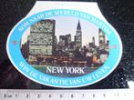 sticker kom naar de wereld van Martini New York vakantie, Verzenden, Zo goed als nieuw, Merk