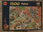 Jumbo Jan van Haasteren Puzzel 1500 stukjes, Ophalen of Verzenden, 500 t/m 1500 stukjes, Zo goed als nieuw, Legpuzzel
