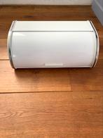 Prachtige Retro broodtrommel van Brabantia wit, Verzamelen, Ophalen of Verzenden, Huis en Inrichting