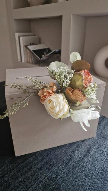 Enveloppendoos bruiloft wedding bloemen  beschikbaar voor biedingen
