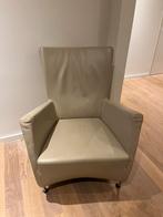 Mooie lederen Montis fauteuil, Ophalen, Gebruikt, 150 cm of meer, 50 tot 75 cm