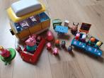 Peppa speelgoed - camper, auto, schooltje, Kinderen en Baby's, Speelgoed | Overig, Jongen of Meisje, Gebruikt, Ophalen of Verzenden