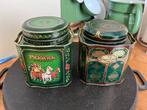 Vintage Douwe Egberts Pickwick blikken jaren 80, Verzamelen, Ophalen, Gebruikt, Koffie, Douwe Egberts