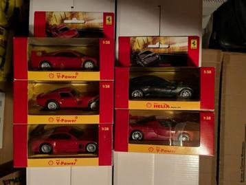 SHELL V-Power Ferrari collectie 1:38, 5 stuks, nieuw in OVP beschikbaar voor biedingen