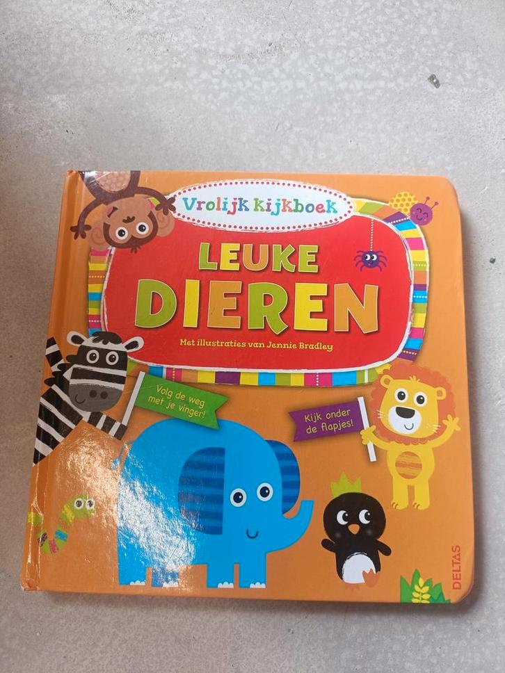 Kijkboek - Leuke dieren, Boeken, Kinderboeken | Baby's en Peuters, Zo goed als nieuw, Ophalen of Verzenden