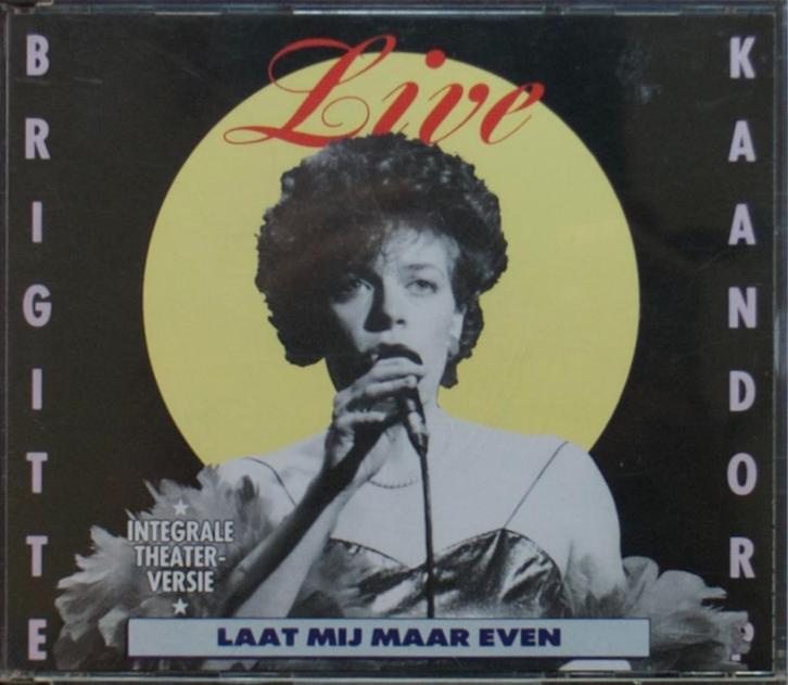 2cd Brigitte Kaandorp Laat mij maar even integrale theater, Cd's en Dvd's, Cd's | Humor en Cabaret, Boxset, Ophalen of Verzenden