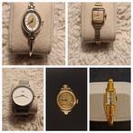 Lotje 5 dameshorloges – vintage & modern stijl, Overige merken, Overige materialen, Polshorloge, 1930 tot 1960