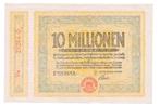 Duitsland 10 miljoen Mark 1923 bon Duisburg, Postzegels en Munten, Bankbiljetten | Europa | Niet-Eurobiljetten, Ophalen of Verzenden
