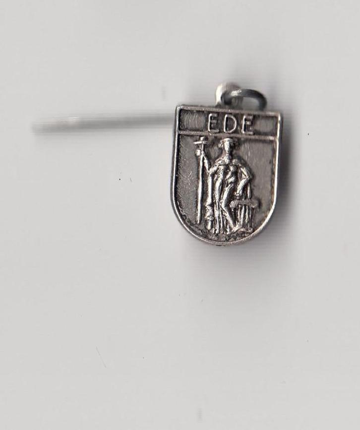 Ede Stadswapen bedel speldje, Verzamelen, Speldjes, Pins en Buttons, Gebruikt, Speldje of Pin, Overige onderwerpen, Ophalen of Verzenden