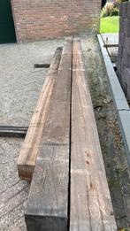 5 stuks nieuwe AZOBE palen 150x150 4m lang, Nieuw, Ophalen of Verzenden, Hardhout, 250 cm of meer