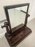 Antieke Toiletspiegel Empire stijl, Antiek en Kunst, Ophalen, Ovaal, Minder dan 50 cm