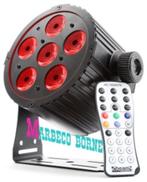 LED licht Spot 6x18W 6-in-1 LED's, Aluminium Pro BAC406, Kleur, Nieuw, Info@marbeco.nl, BeamZ