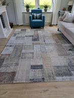 Vloerkleed patchwork grijs/blauw 2,51 bij 3,07 meter, Huis en Inrichting, Stoffering | Tapijten en Kleden, Ophalen, 200 cm of meer