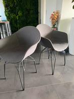 Eetkamerstoelen set 6 stuks, Huis en Inrichting, Stoelen, Ophalen, Zo goed als nieuw, Metaal, Vijf, Zes of meer stoelen