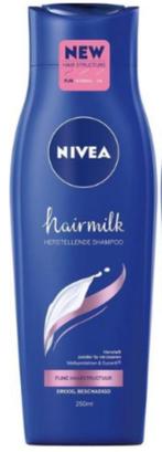 NIVEA Hairmilk Herstellende shampoo 250 ml - nieuw -, Ophalen of Verzenden, Nieuw, Shampoo of Conditioner