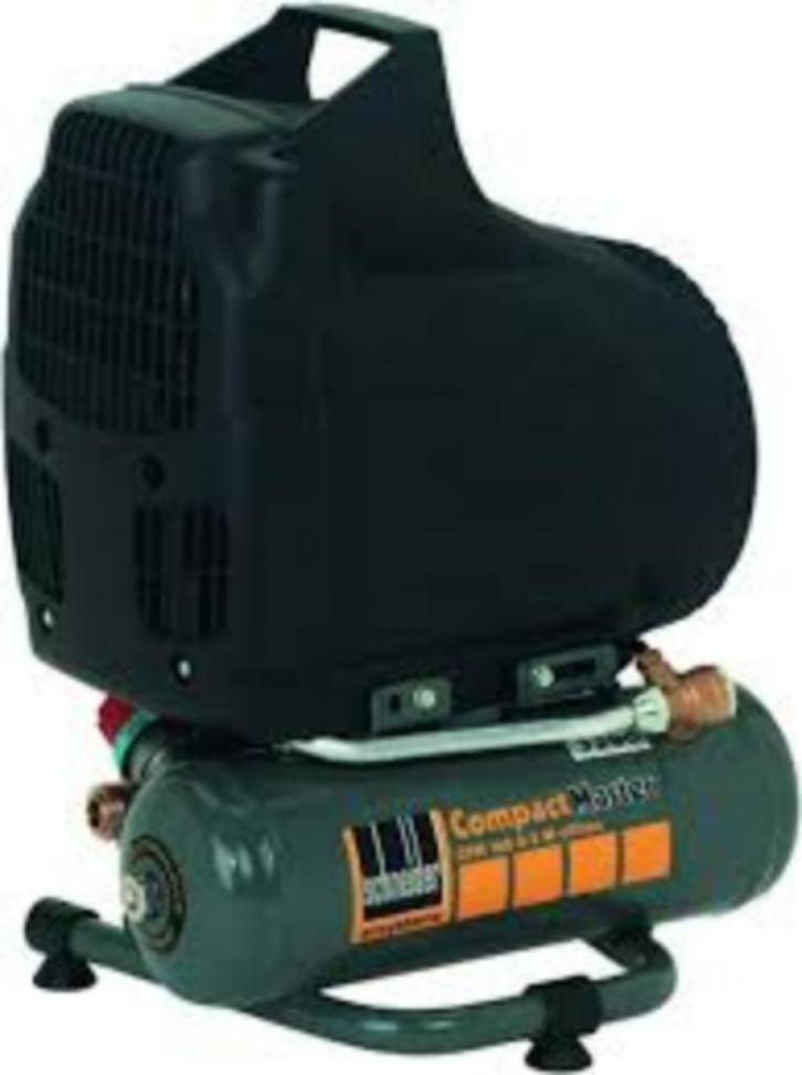Schneider Olievrije Compressor CPM 160‑8‑6 W, Doe-het-zelf en Verbouw, Compressors, Nieuw, 6 tot 10 bar, Minder dan 25 liter, Minder dan 200 liter/min